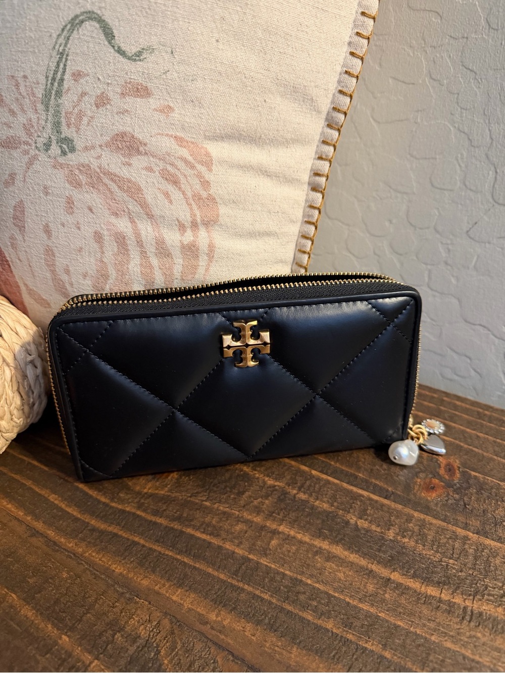 Tory Burch Kira Diamond Quilt Continental Wallet